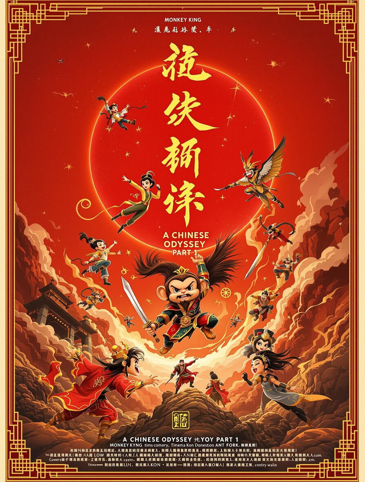 大话西游之月光宝盒 电影海报
