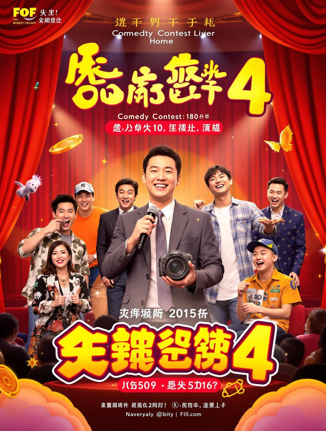 一年一度喜剧大赛4 电影海报