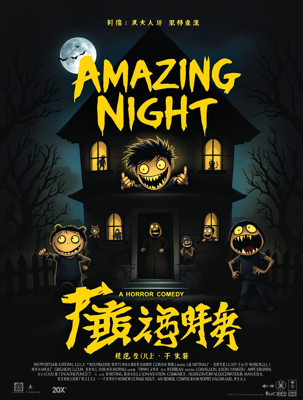 了不起的夜晚 电影海报